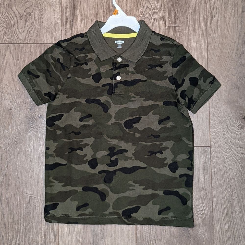 Army Fatigue Collared Shirt